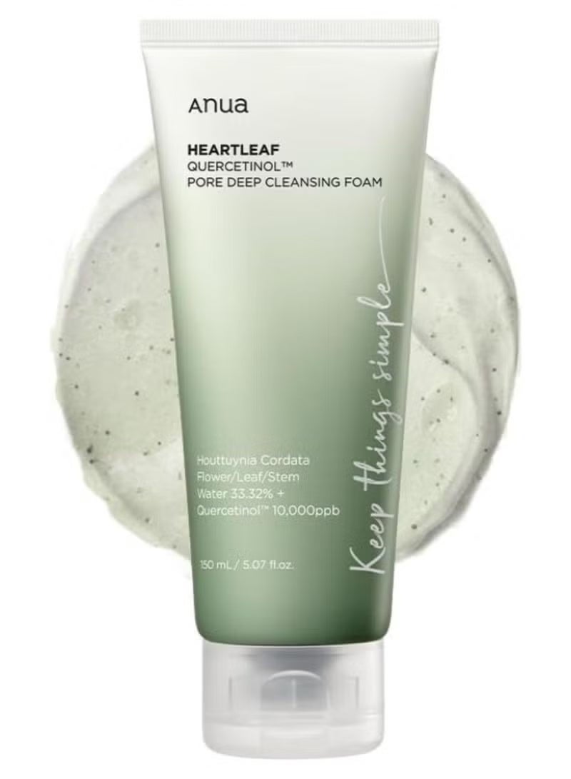 عام Anua غسول تنظيف بالمرقمية والكوارسيتينول 150 مللي، تنظيف عميق للمهام - Image 1